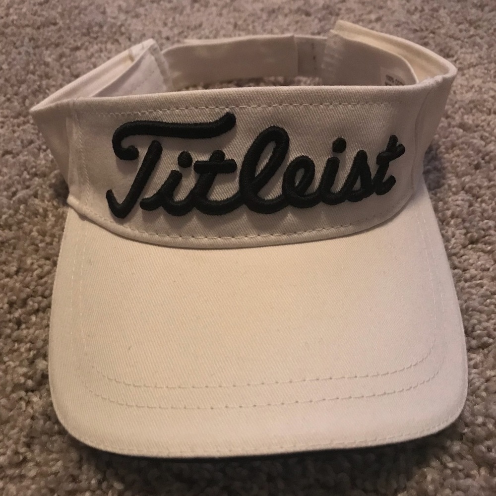 Titleist FJ Golf Visor white